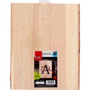 Wood Surfaces Wood Plank with Bark, 101/2&quot; x 13&quot;  