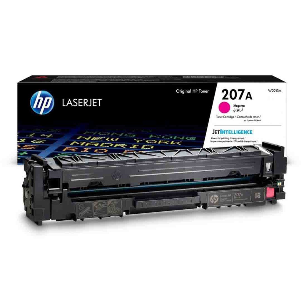 حبر طابعة ليزر زهري HP207A