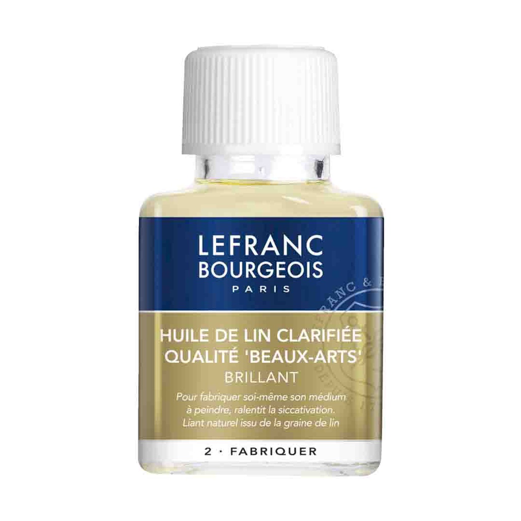 Lefranc &amp; Bourgeois huile de lin clarifiee