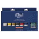 Lefranc &amp; Bourgeois fine acrylic color 6X20ML and additives discovery set