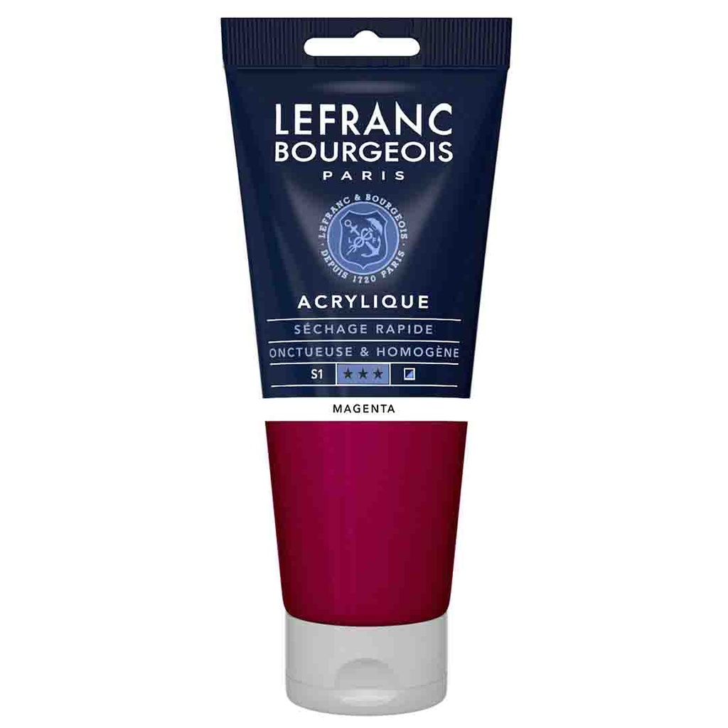 Lefranc &amp; Bourgeois fine acrylic color 200ML tube MAGENTA