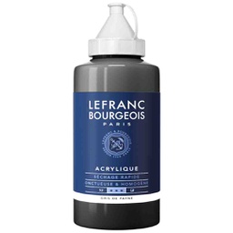 [300406] Lefranc &amp; Bourgeois fine acrylic color 750ML bottle PAYNE'S GREY