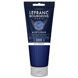 [300413] Lefranc &amp; Bourgeois fine acrylic color 200ML tube PRIMARY BLUE