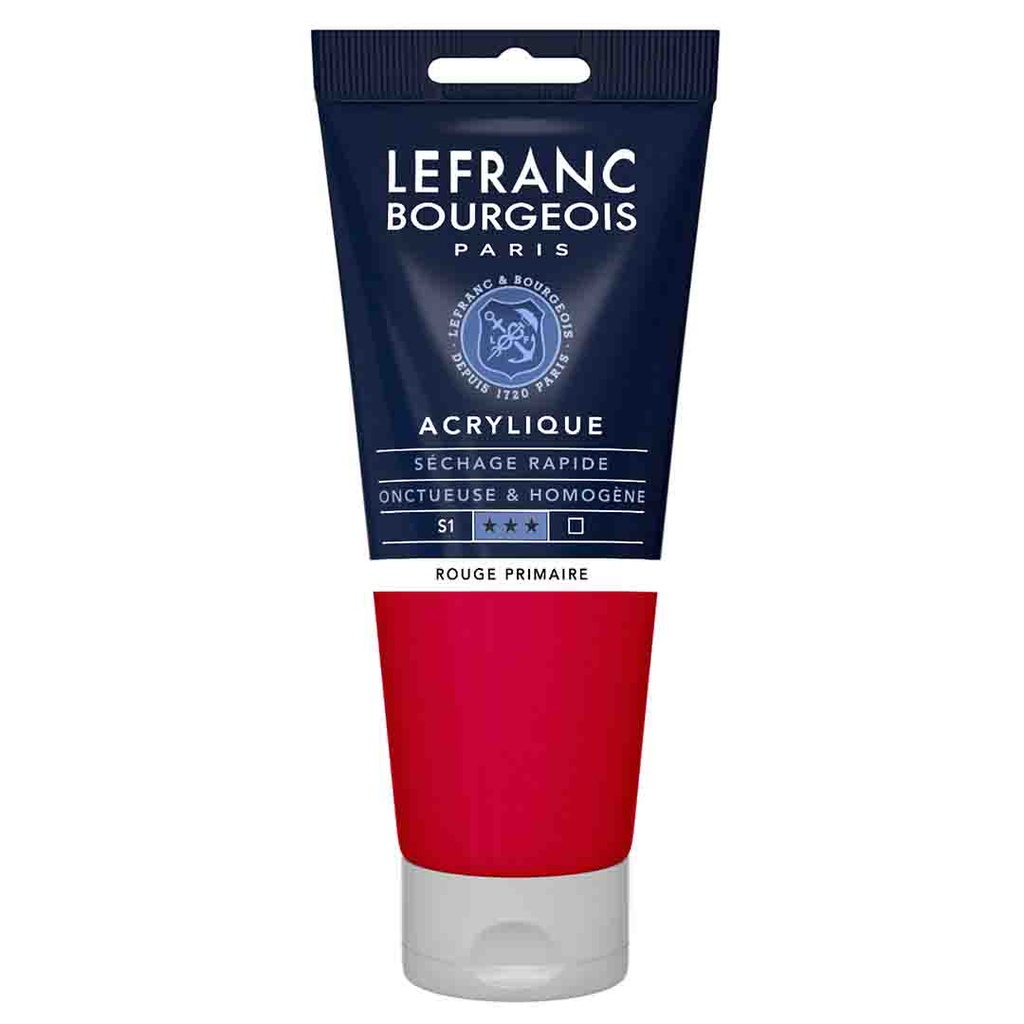 Lefranc &amp; Bourgeois fine acrylic color 200ML tube PRIMARY RED