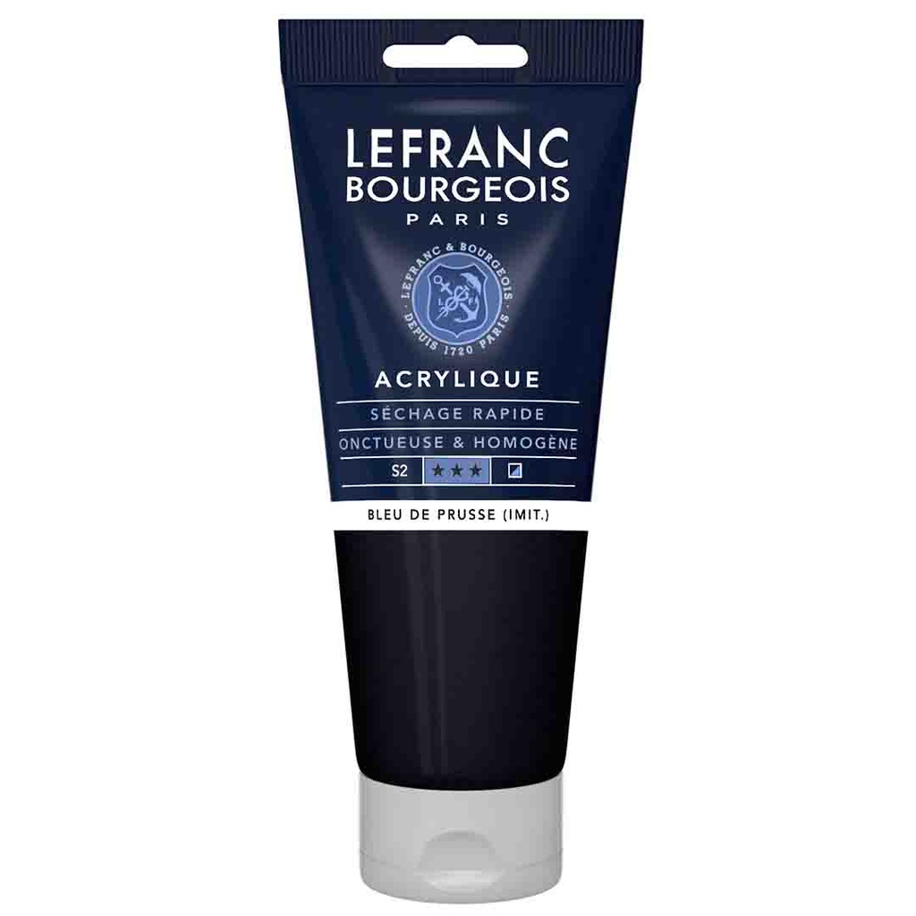 Lefranc &amp; Bourgeois fine acrylic color 200ML tube PRUSSIAN BLUE