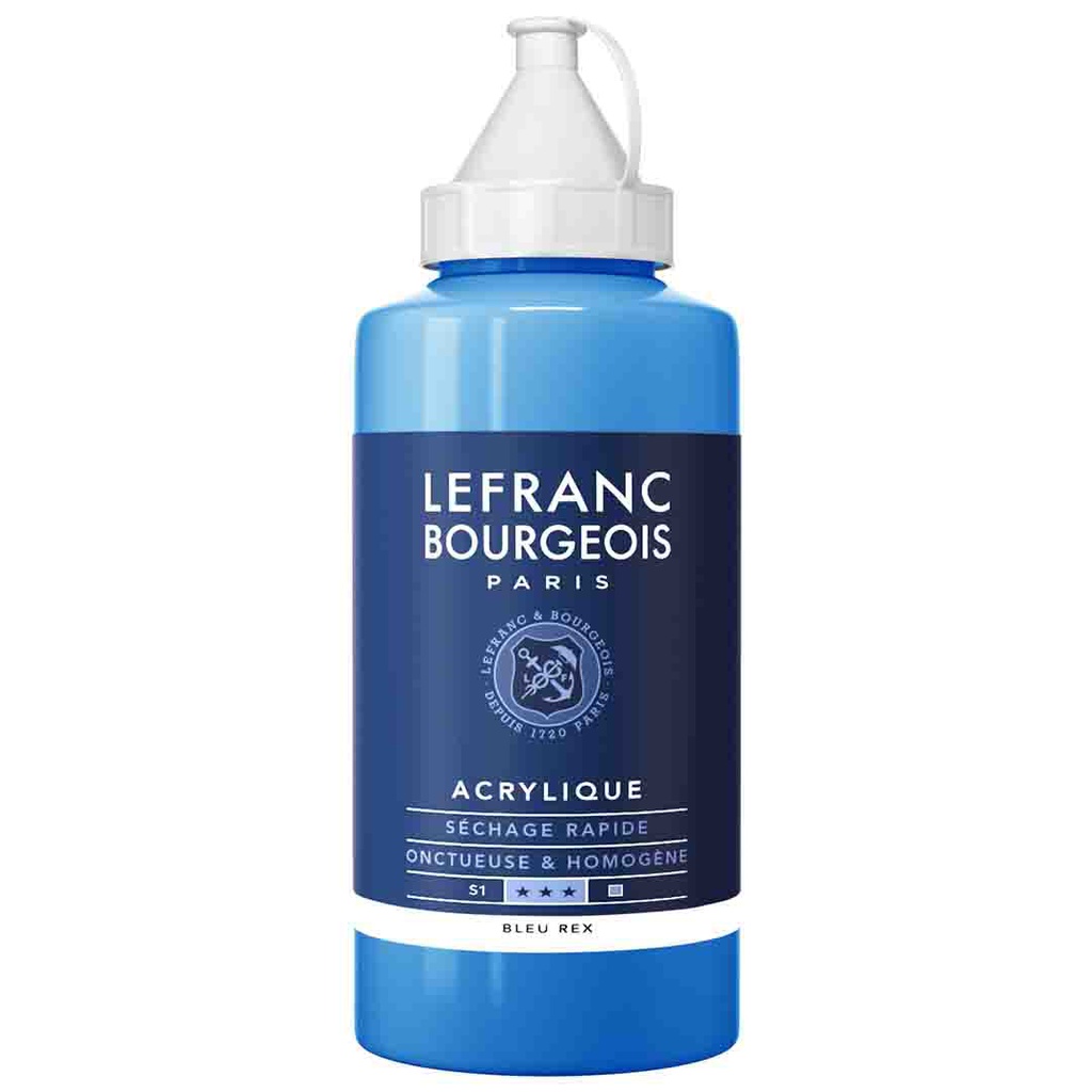 Lefranc &amp; Bourgeois fine acrylic color 750ML bottle ROYAL BLUE