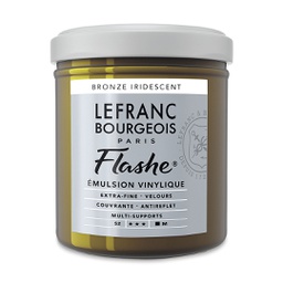 Lefranc &amp; Bourgeois flashe acrylic color 125ml JAR BRONZE IRIDESCENT