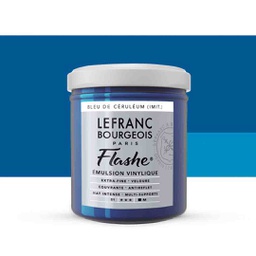 Lefranc &amp; Bourgeois flashe acrylic color 125ml JAR COBALT BLUE HUE