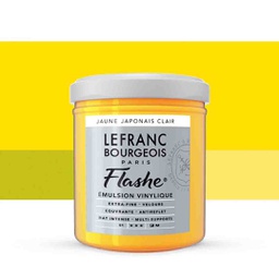 Lefranc &amp; Bourgeois flashe acrylic color 125ml JAR JAPANESE YELLOW LIGHT