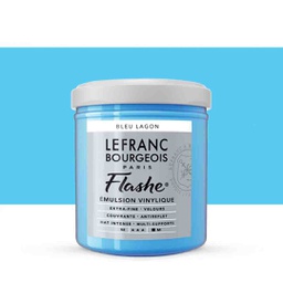 Lefranc &amp; Bourgeois flashe acrylic color 125ml JAR LAGOON BLUE