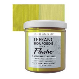 Lefranc &amp; Bourgeois flashe acrylic color 125ml JAR STIL DE GRAIN GREEN