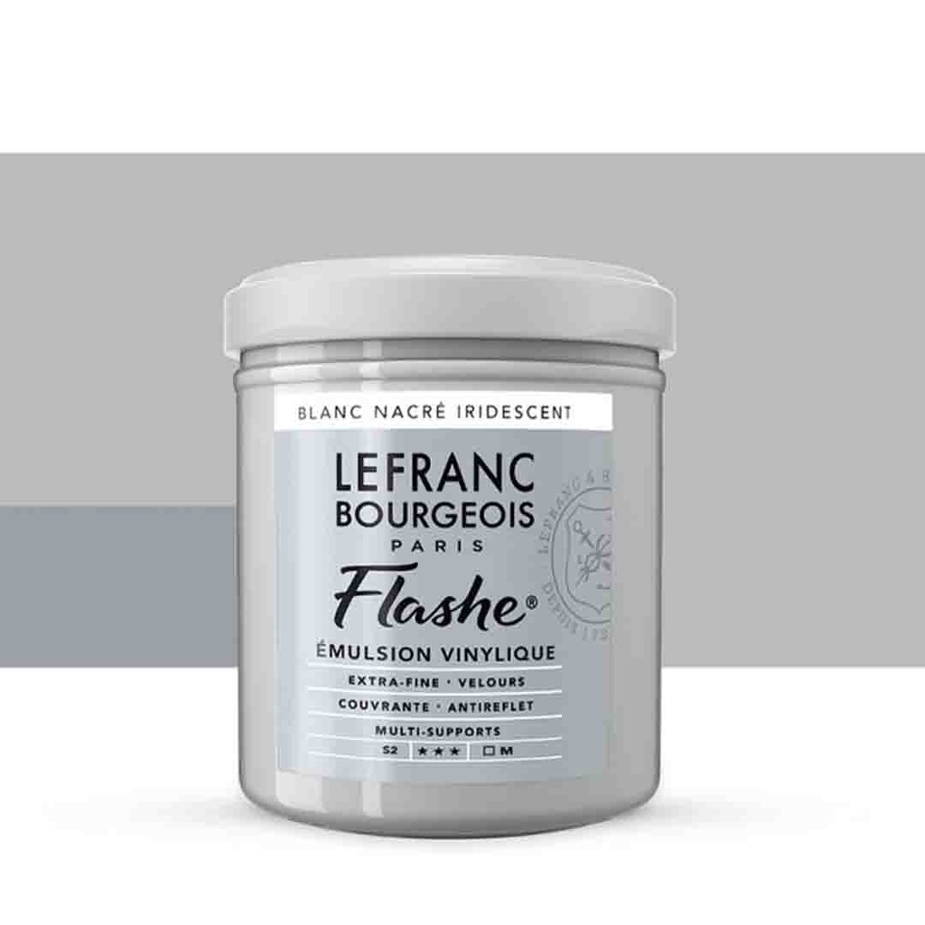 Lefranc &amp; Bourgeois flashe acrylic color 125ml JAR STONE GREY