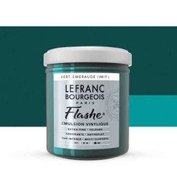 Lefranc &amp; Bourgeois flashe acrylic color 125ml JAR VIRIDIAN HUE