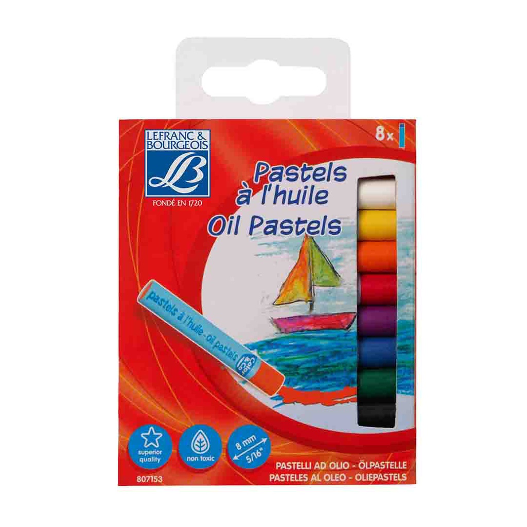 Lefranc &amp; Bourgeois oil pastels 8colors