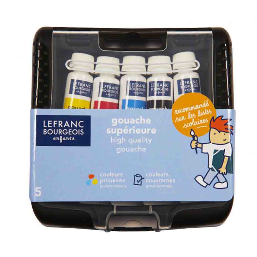 Lefranc Bourgeois education gouache Pocket Box 5x10ml