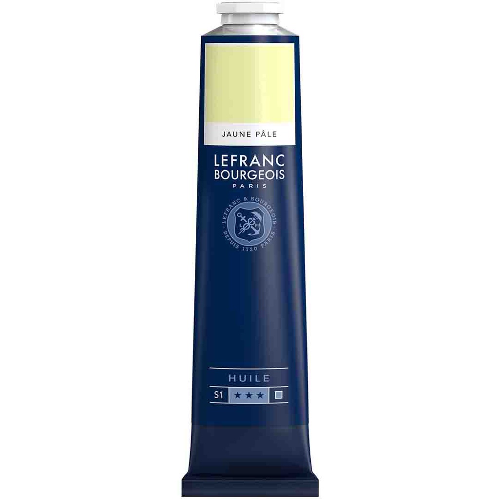 Lefranc &amp; Bourgeois fine oil color 150ML tube PALE YELLOW
