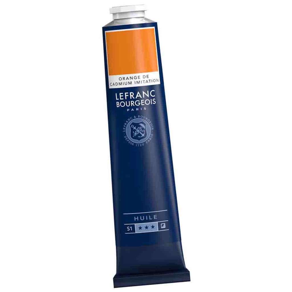 الوان زيتية 150مل من ليفرانس آند بورجوا  جودة عالية  CADMIUM ORANGE HUE