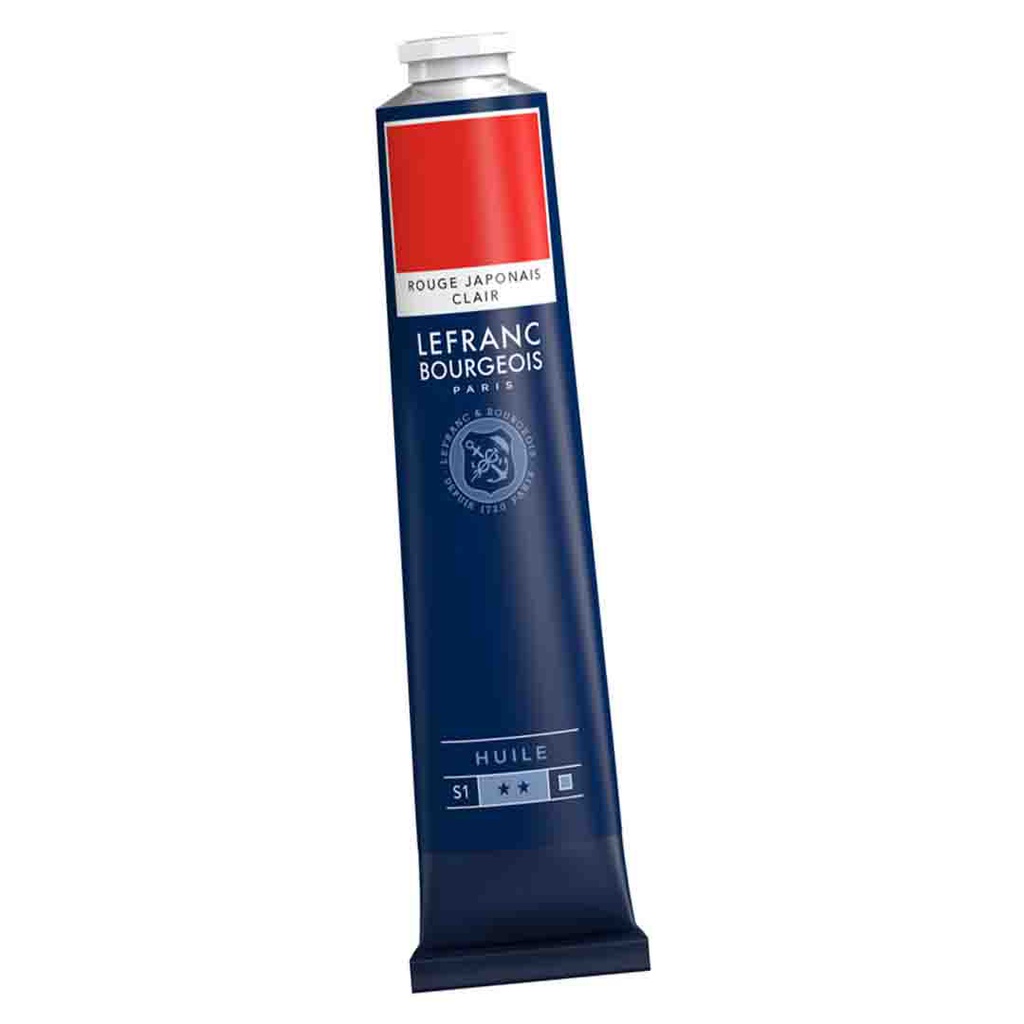 Lefranc &amp; Bourgeois fine oil color 150ML tube JAP RED LIGHT