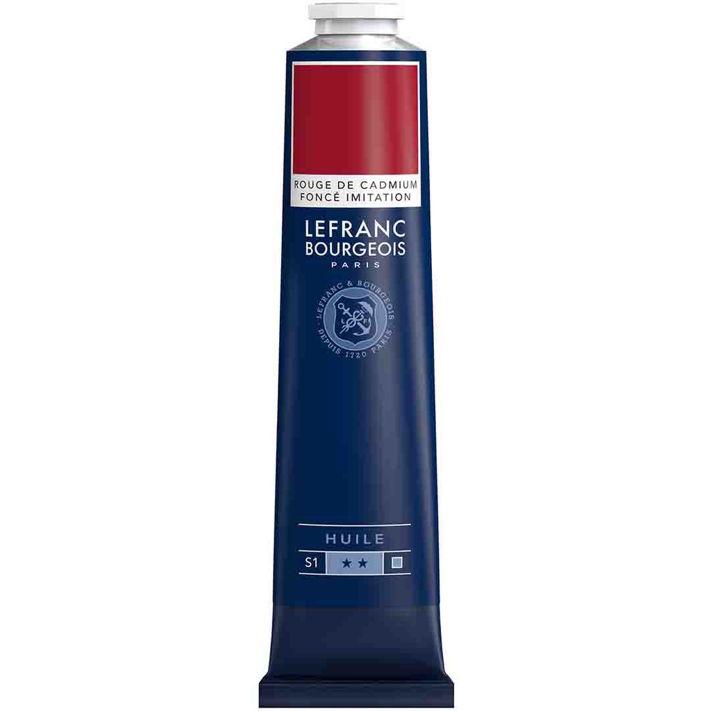 Lefranc &amp; Bourgeois fine oil color 150ml CADMIUM RED DEEP HUE
