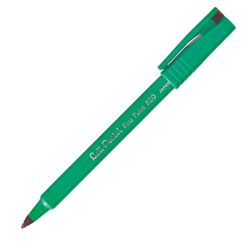 قلم فلومستر بنتل اسود Pentel