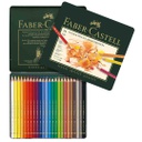 FABER-CASTEL Polychromos Color Pencil Set - Pack of 24‏