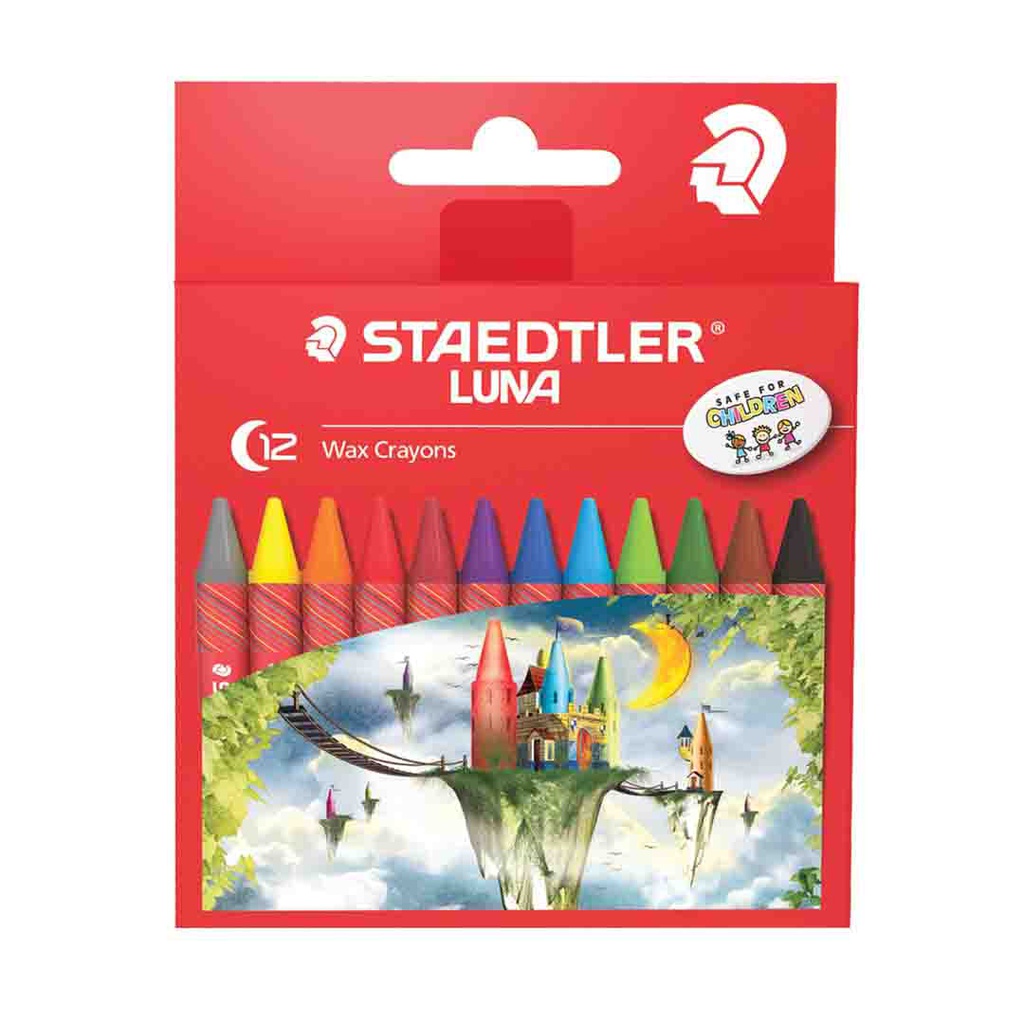 Staedtler - 12 Luna Wax Crayons‏