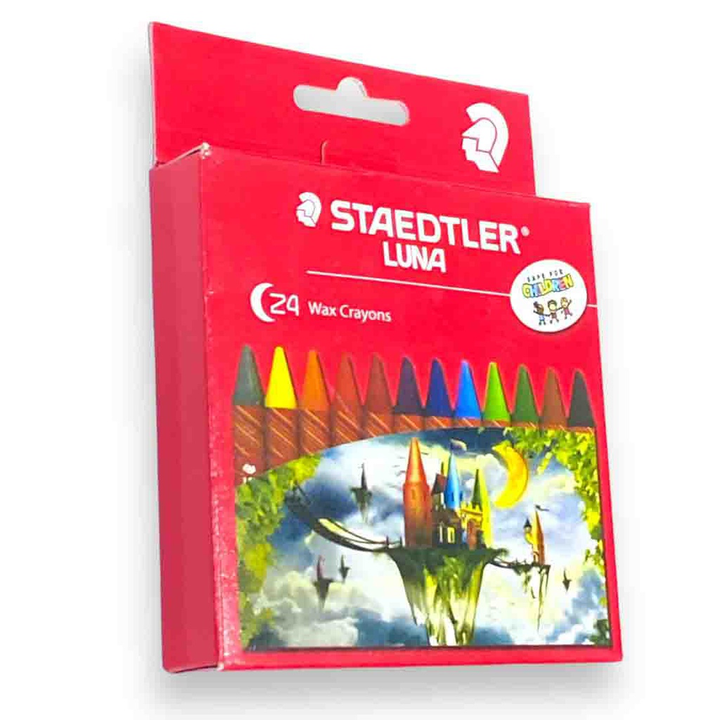 Staedtler Luna Wax Colour Crayons Safe For Kids‏