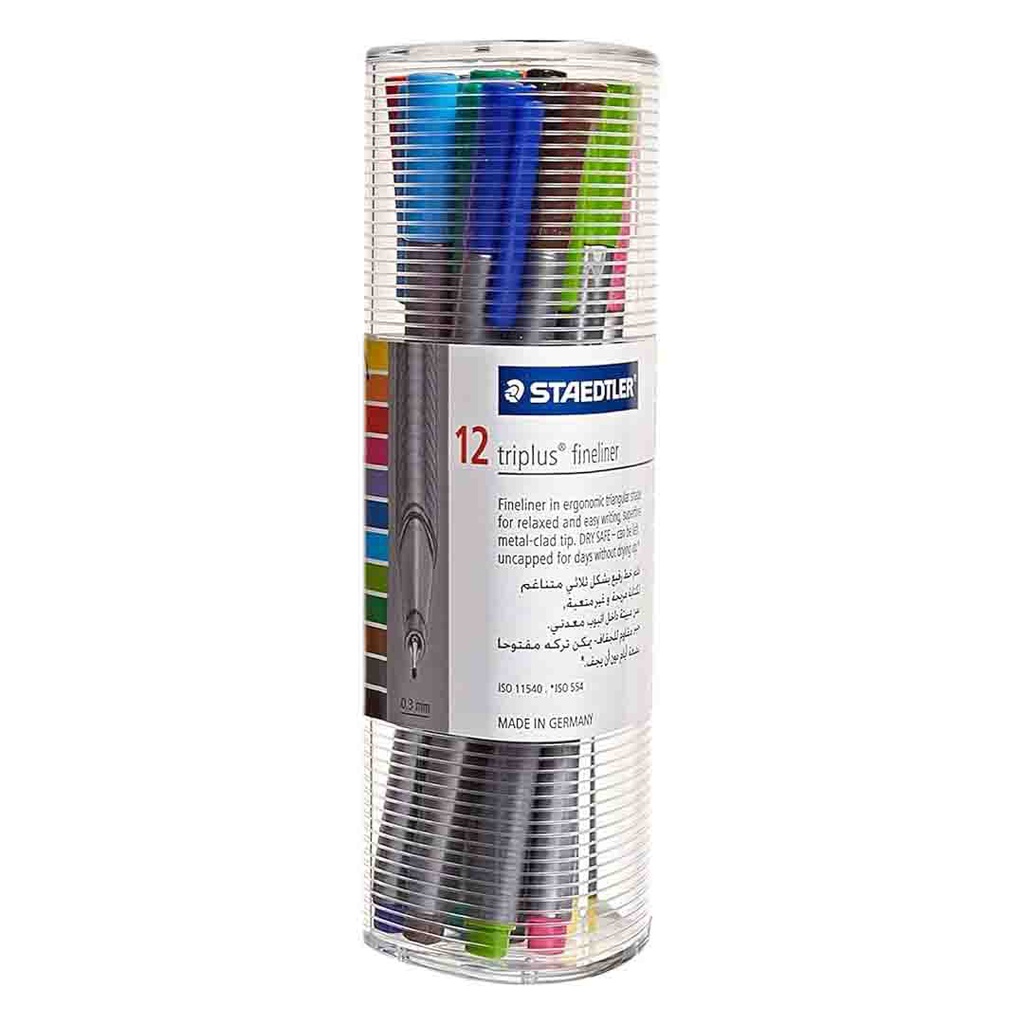 قلم ستدلر فلومستر 12 قلم STAEDTLER