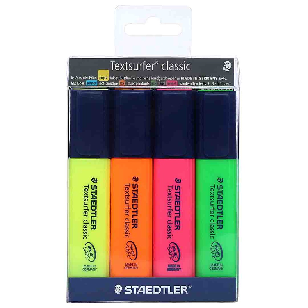 قلم تظهير ستدلر 4 لون STAEDTLER