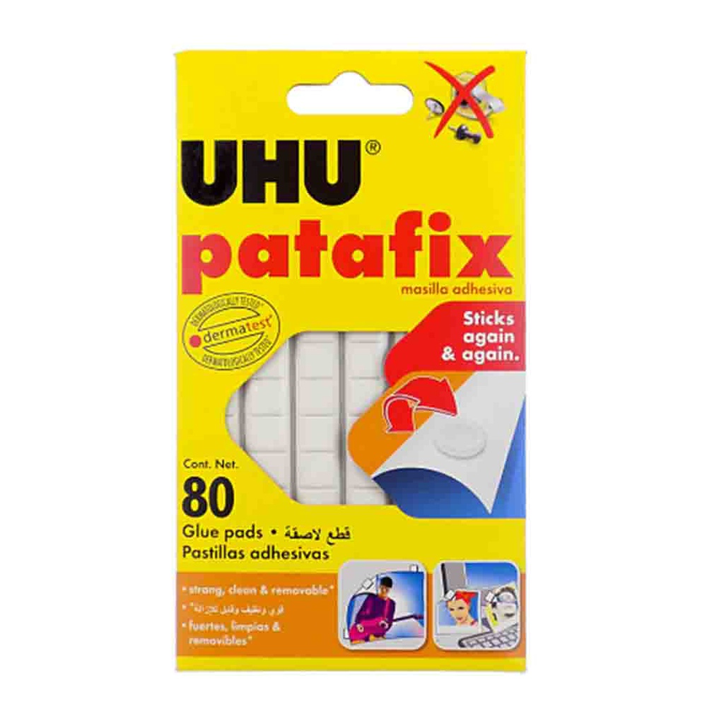 UHU Patafix Multipurpose Minions Pad - White (Pack of 80)‏