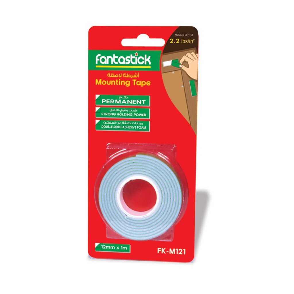 شطرطون جهتين اسفنج 12مل*1 متر Fantastick