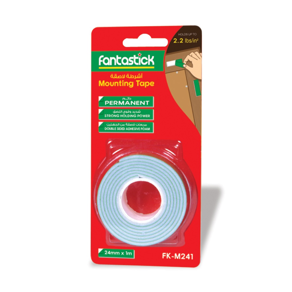 شطرطون جهتين اسفنج 24مل*1 متر FANTASTICK