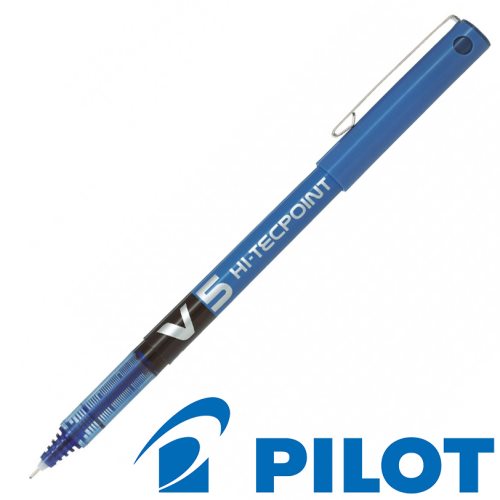 قلم بايلوت ازرق 0.5 فلومستر PILOT V5