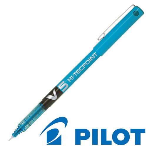 قلم بايلوت ازرق فاتح 0.5 فلومستر PILOT V5