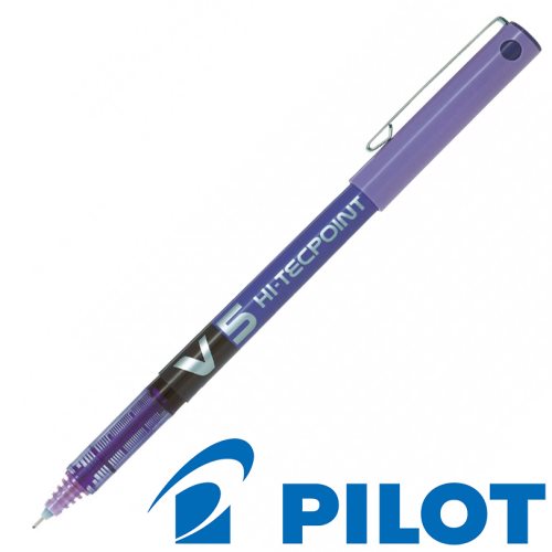 قلم بايلوت بنفسجي 0.5 فلومستر PILOT V5