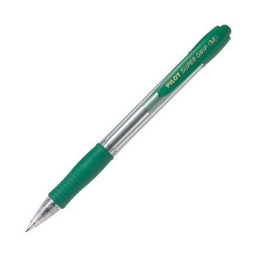 [BPGP-10R-M] قلم بايلوت اخضر PILOT super grip m