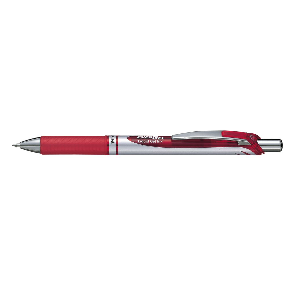 قلم جل بنتل ضغاط احمر Pentel 0.7