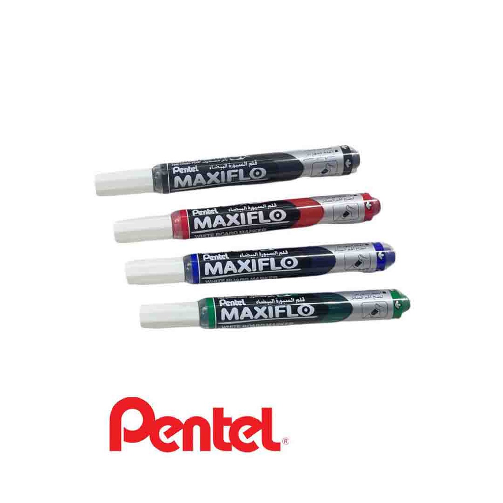 قلم سبورة 4لون رفيع ماكسفيلو Pentel