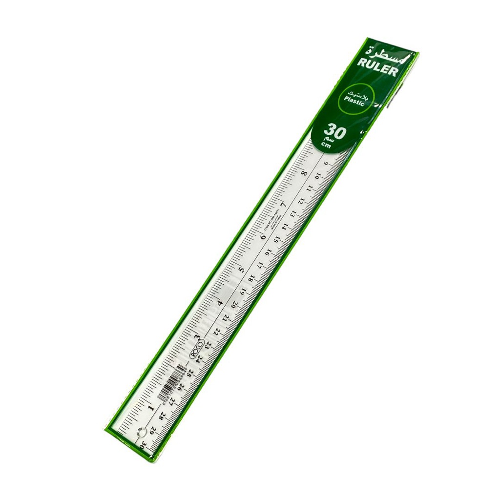 مسطرة 30 سم شفاف RQ-10831
