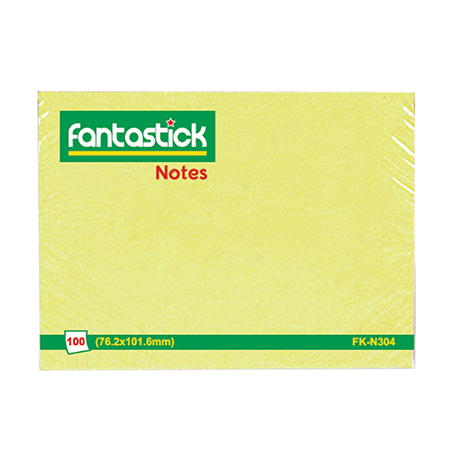 ورق ملاحظات فنتاستك 4×3 Fantastick