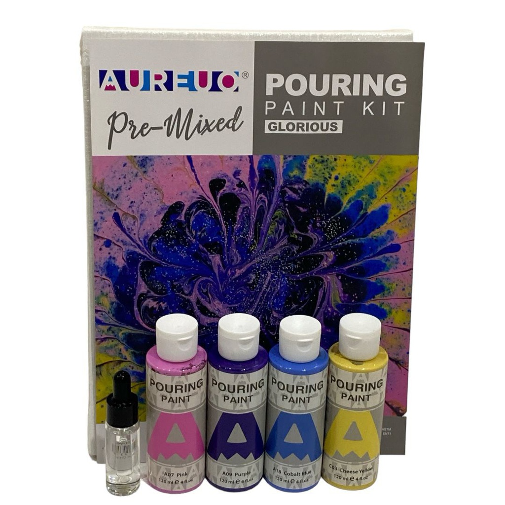 Phoenix pouring colors  POURING PAINT KITCLORIOUS