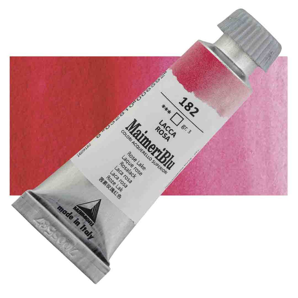 Maimeri Blu Artist Watercolor - Rose Lake, 12 ml Tube