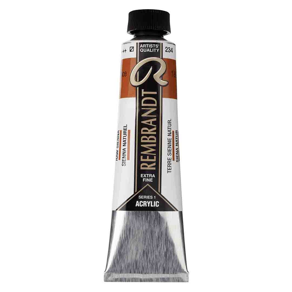 الوان اكريلك من رامبرانت 40 مل   يلبي المتطلبات العالية للرسام المعاصر Raw Sienna