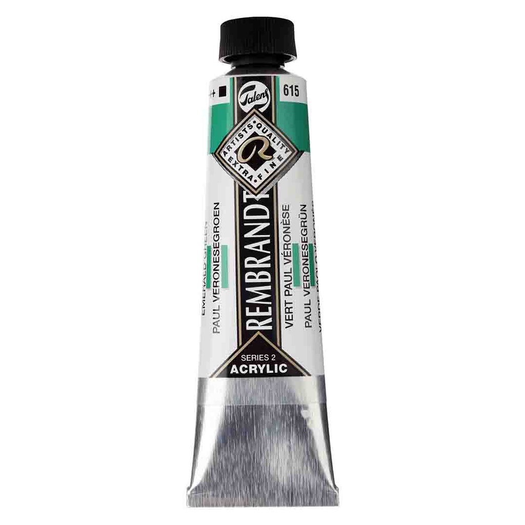 Rembrandt  Acrylic color 40ML EMERALD GREEN