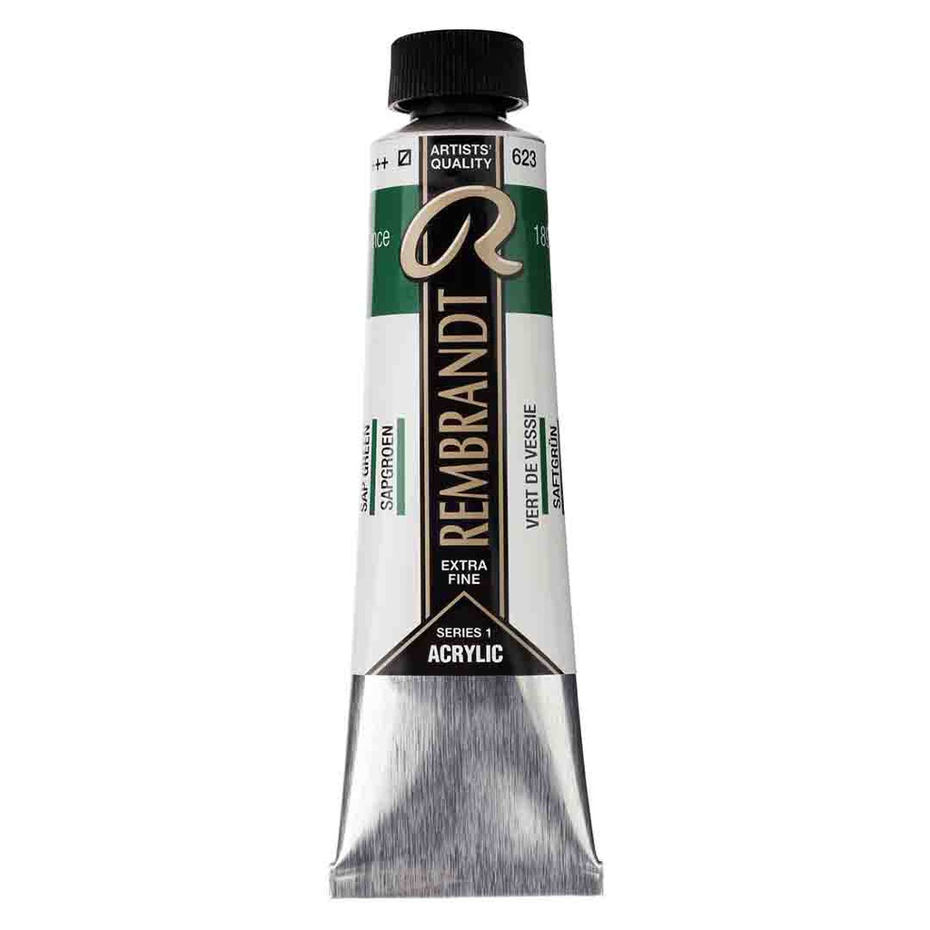 Rembrandt  Acrylic color 40ML SAP GREEN