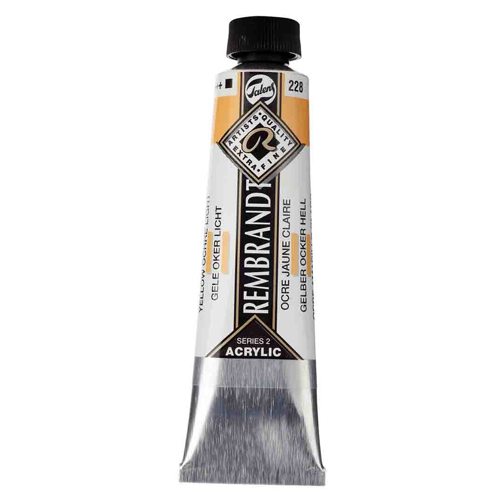 Rembrandt  Acrylic color 40ML YELLOW OCHRE LT