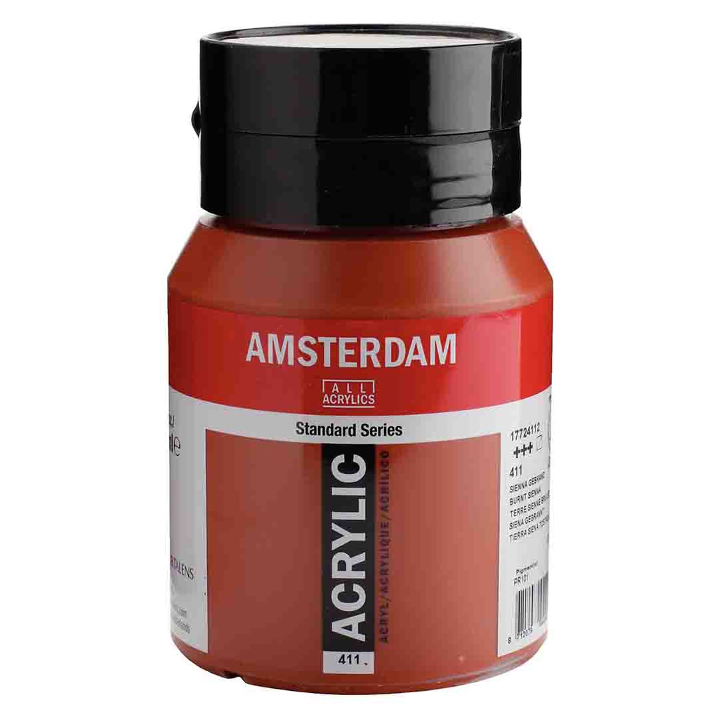 Amsterdam Acrylic color 500ml    BURNT SIENNA