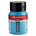 الوان اكريلك ماركة امستردام الهولندية عالية الجودة والمعان والتماسك 500 مل BRILLIANT BLUE