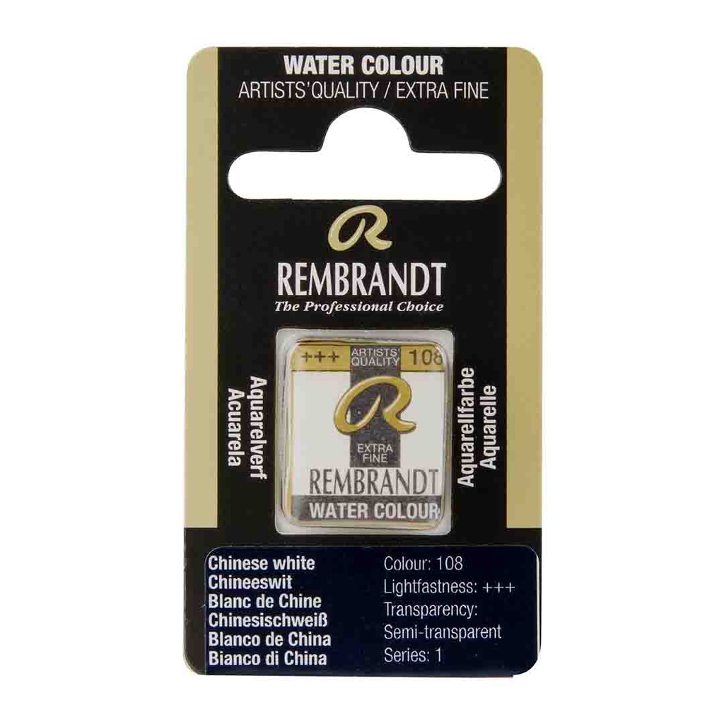 Rembrandt water color   pan  CHINESE WHITE