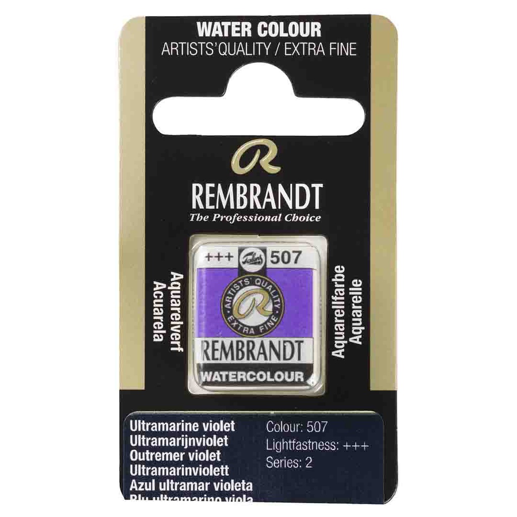 Rembrandt water color   pan  ULTRAM.VIOLET